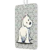 Fluffybutt Westie Luchtverfrisser (Links)
