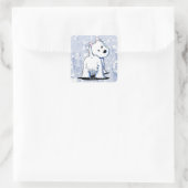 Fluffybutt Westie Stickers (Tas)