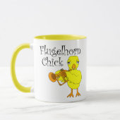 Flugelhorn Chick Tekst Mok (Links)