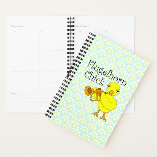 Flugelhorn Chick Tekst Planner (Display)