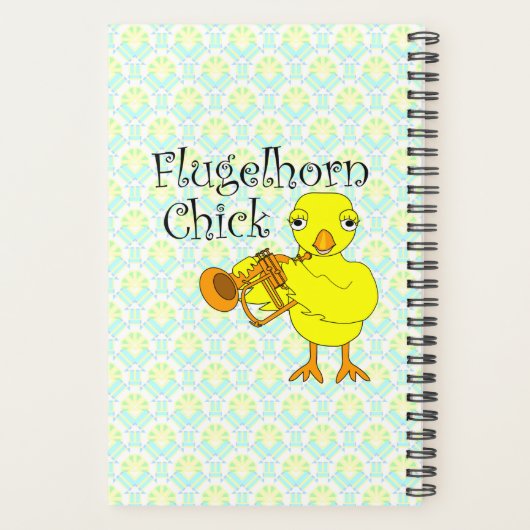 Flugelhorn Chick Tekst Planner (Achterkant)