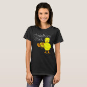 Flugelhorn Chick White Tekst T-shirt (Voorkant volledig)