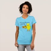 Flugelhorn Chick White Tekst T-shirt (Voorkant volledig)
