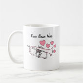 Flugelhorn Custom Wedding Mok Messing Muzikant (Links)