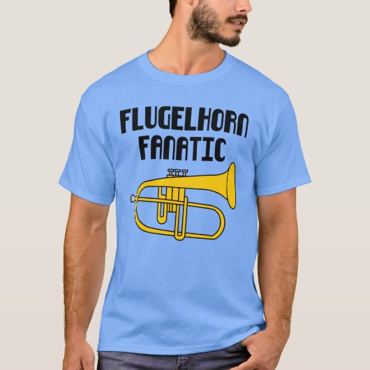 Flugelhorn Fanatic T-shirt (Voorkant)