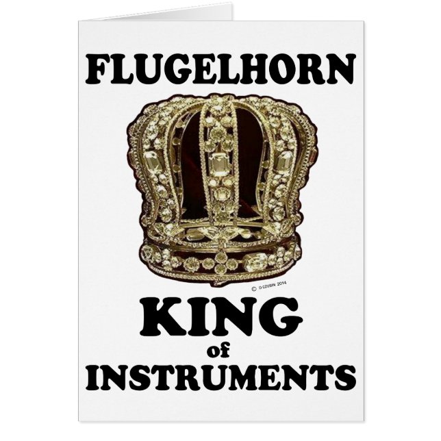 Flugelhorn King of Instruments (Voorkant)