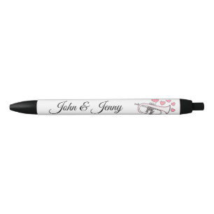Flugelhorn Muzikant Custom Wedding Favoriet Gift Zwarte Inkt Pen