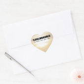 Flugelhornaholic Life Heart Sticker (Envelop)