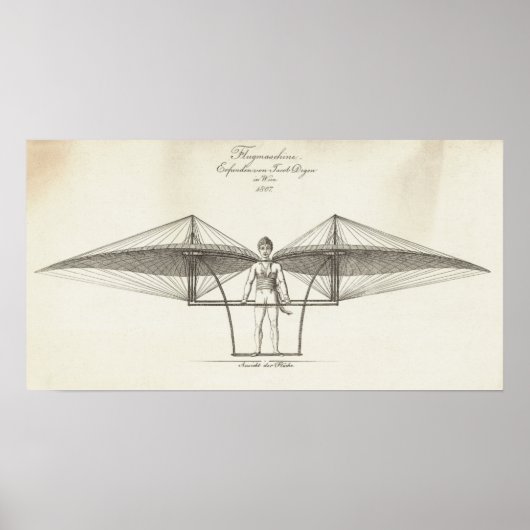 FLUGMASCHINE 1807 POSTER (Voorkant)