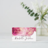 Fluid Alcohol Ink Visitekaartje (Staand voorkant)