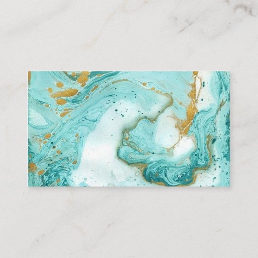 Fluid Alcohol Ink Visitekaartje (Achterkant)