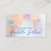 Fluid Alcohol Inkt Visitekaartje (Voorkant)