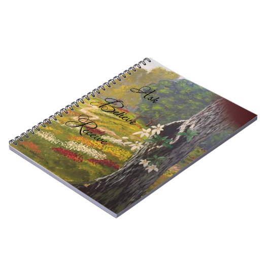 Fluid Art-laptop Notitieboek (Linkerzijde)