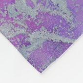 Fluid Art. Moderne achtergrond, achtergrond, vormg Fleece Deken (Hoek)