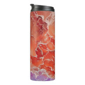 Fluid Art. Moderne achtergrond, achtergrond, vormg Thermosbeker (Geroteerd rechts)