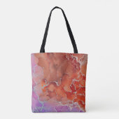 Fluid Art. Moderne achtergrond, achtergrond, vormg Tote Bag (Achterkant)