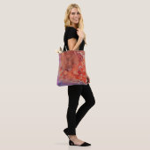 Fluid Art. Moderne achtergrond, achtergrond, vormg Tote Bag (Op model)