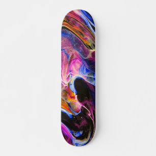 Fluid Art Painting Persoonlijk Skateboard