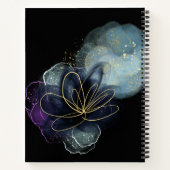 Fluid Art Spiral-Notitieboek Notitieboek (Achterkant)