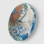 Fluid Art Wall klok (Hoek)