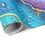 fluid colors cadeaupapier (Rol Hoek)