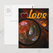 Fluid Connection Love Briefkaart (Voorkant / Achterkant)