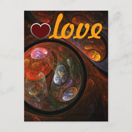 Fluid Connection Love Briefkaart (Voorkant)