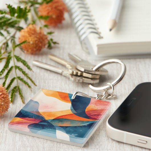 "Fluid Dynamics" Sleutelhanger (Voorkant Rechts)