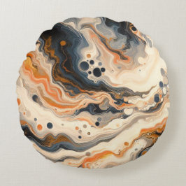 Fluid Fusion: waar warmte samengaat met koelte Rond Kussen