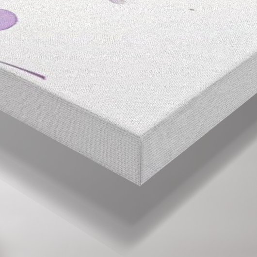 Fluid Harmony – Abstracte Waterverf in Blauwgroen, Canvas Afdruk (Hoek(Onderkant))