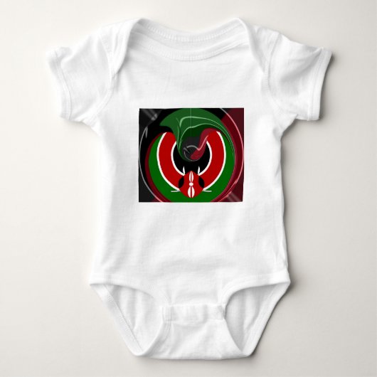 Fluid Kenya Flag Hakuna Matata Romper (Voorkant)
