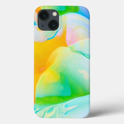 Fluid Neon Abstract Case-Mate iPhone Case (Achterkant)