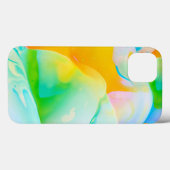 Fluid Neon Abstract Case-Mate iPhone Case (Achterkant (horizontaal))