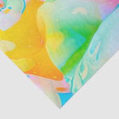 Fluid Neon Abstract Tissuepapier (Detail)