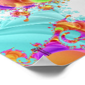 Fluidike Infused Double Helix V 1 (12-12) Poster (Hoek)