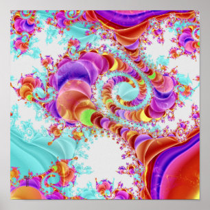 Fluidike Infused Double Helix V 1 (12-12) Poster