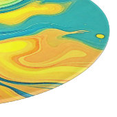 Fluidity of Joy: Abstract Waves Snijplank (Hoek)