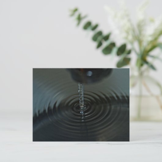 Fluïite de l'eau briefkaart (Staand voorkant)