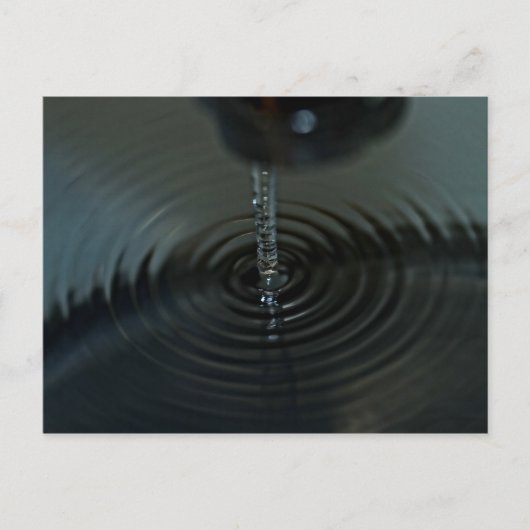 Fluïite de l'eau briefkaart (Voorkant)