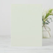 Fluister Groen Effen Kleur Menu (Staand voorkant)
