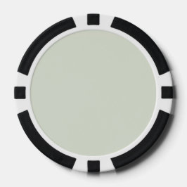 Fluister Groen Effen Kleur Poker Chips