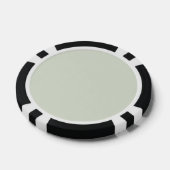 Fluister Groen Effen Kleur Poker Chips (Enkel)
