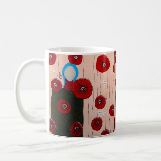 "Fluister" Koffiemok (Links)