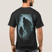 Fluisteren in de schaduwen t-shirt (Achterkant)
