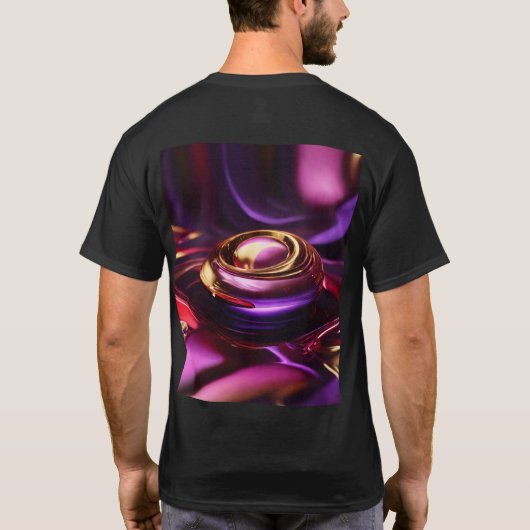 Fluisteren in de schaduwen t-shirt (Achterkant)