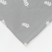 Fluisteren laat comfort achter fleece deken (Hoek)