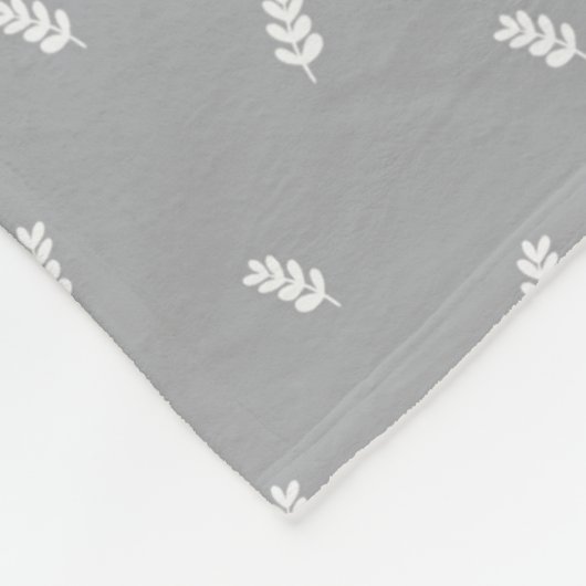 Fluisteren laat comfort achter fleece deken (Hoek)