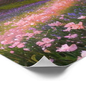 Fluisteren van Blossom Paradise Poster (Hoek)