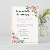 Fluisteren van Blush & Rozen: Doe mee met ons voor Kaart (Staand voorkant)