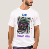 Fluisteren van de blik van het universum t-shirt (Voorkant)